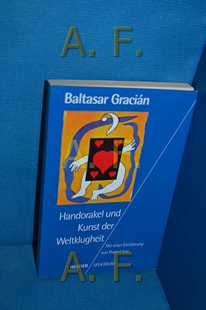 Seller image for Handorakel und Kunst der Weltklugheit for sale by Antiquarische Fundgrube e.U.