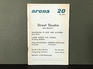 Seller image for Arena: Number 20, 1969 - A Marxist Journal of Criticism and Discussion (Street Theatre - Nakedness in Apes & Authors - Labor Versus the Unions) for sale by Bookwood