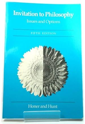 Bild des Verkufers fr Invitation to Philosophy: Issues and Options zum Verkauf von PsychoBabel & Skoob Books