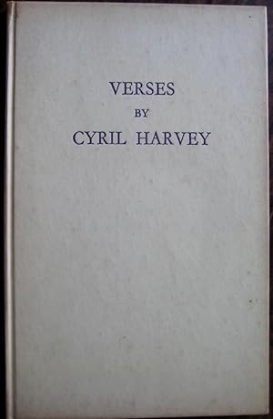 Verses. [With a foreword by Theo Turner]