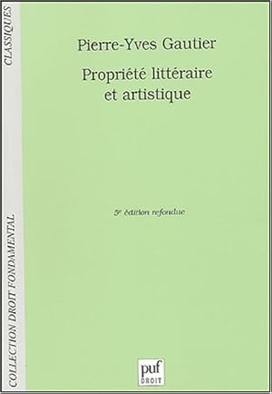 Propriété littéraire et artistique