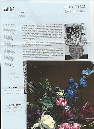 Seller image for Keith Tyson : Les Fleurs (announcement) for sale by The land of Nod - art & books