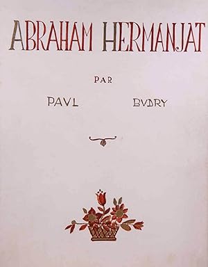 Seller image for Abraham Hermanjat. Tableaux choisis, prcds d'un essai sur le peintre et son oeuvre. for sale by Harteveld Rare Books Ltd.