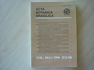 Seller image for Acta Botanica Brasilica Vol. 10 (1): 1996 Jul. 96 for sale by The Book Tree