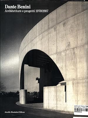 Immagine del venditore per Dante Benini. Architetture e progetti 1970/1987 venduto da Librodifaccia