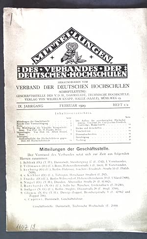 Seller image for Die Widerlegung der Versailler Kriegsschuldthese; Sonderdruck aus: Mitteilungen des Verbandes der Deutschen Hochschulen; for sale by books4less (Versandantiquariat Petra Gros GmbH & Co. KG)
