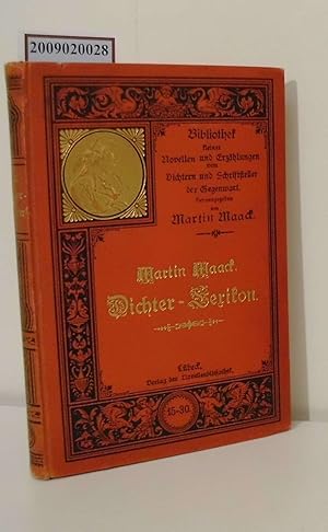 Seller image for Die Novelle. Ein kritisches Lexikon ber die bekanntesten deutschen Dichter der Gegenwart mit besonderer Bercksichtigung der Novellisten. for sale by ralfs-buecherkiste