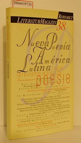 Seller image for neue lateinamerikanische poesie - literaturmagazin No 38 Nueva Poesia America Latina for sale by ralfs-buecherkiste