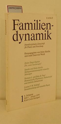 Seller image for Familiendynamik - Interdisziplinre Zeitschrift fr Praxis und Forschung 4. Jahrgang, Heft 1, Januar 1979 for sale by ralfs-buecherkiste