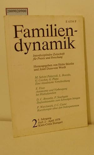 Seller image for Familiendynamik - Interdisziplinre Zeitschrift fr Praxis und Forschung 4. Jahrgang, Heft 2, April 1979 for sale by ralfs-buecherkiste