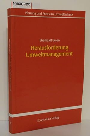 Seller image for Herausforderung Umweltmanagement Planung und Praxis im Umweltschutz Band 7 for sale by ralfs-buecherkiste