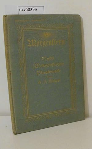 Seller image for Onkel Morgensterns Plauderecke C. A. Flgge for sale by ralfs-buecherkiste