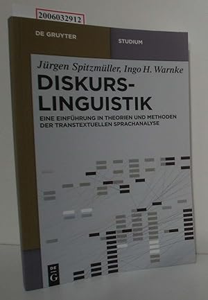 Seller image for Diskurslinguistik Eine Einfhrung in Theorien und Methoden der transtextuellen Sprachanalyse for sale by ralfs-buecherkiste