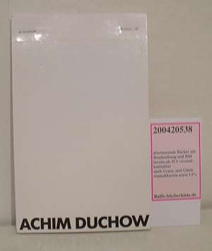 Bild des Verkufers fr Achim Duchow - 13 Postkarten Auaatellung und Katalog: Cornelia Will zum Verkauf von ralfs-buecherkiste