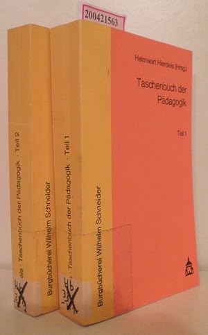 Seller image for Taschenbuch der Pdagogik Til 1 und 2 for sale by ralfs-buecherkiste