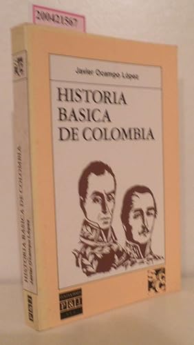 Seller image for Hisoria Basica de Colombia for sale by ralfs-buecherkiste
