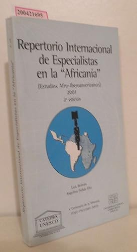 Seller image for Repertorio internacional de especialistas en la africania (estudios Afro-Iberoamericanos) for sale by ralfs-buecherkiste