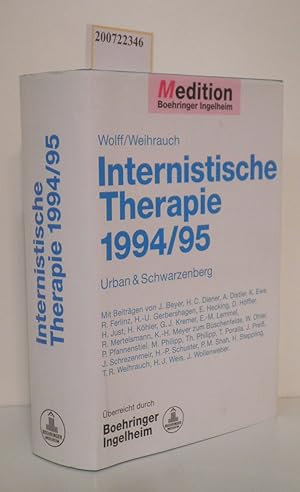 Bild des Verkufers fr Internistische Therapie 1994/1995 zum Verkauf von ralfs-buecherkiste
