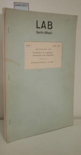 Seller image for Universals of Language: Quandaries and Prospects Heft 1 - Informationsblatt zu Heft 1 for sale by ralfs-buecherkiste