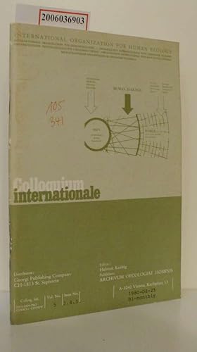 Bild des Verkufers fr Colloquium Internationale Volume No. 5 * 1980 zum Verkauf von ralfs-buecherkiste