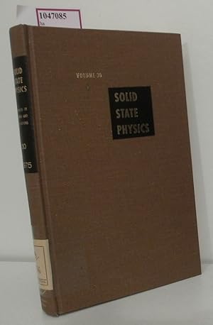 Image du vendeur pour Solid State Physics. Advances in Research and Applications. Volume 30. mis en vente par ralfs-buecherkiste