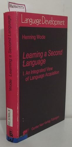 Bild des Verkufers fr Learning a Second Language. I. An Integrated View of Language Acquisition. zum Verkauf von ralfs-buecherkiste