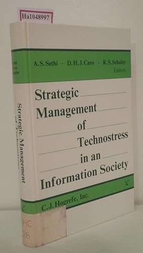 Seller image for Strategic Management of Technostress in an Information Society. for sale by ralfs-buecherkiste