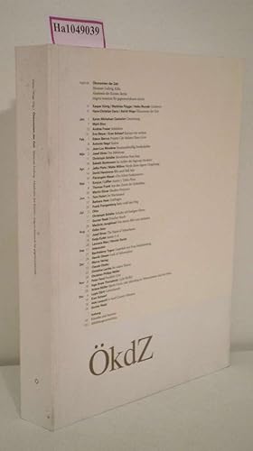 Image du vendeur pour konomien der Zeit. kdZ. [Katalog zu den Ausst. Kln, Berlin, Zrich, 2002-2003]. mis en vente par ralfs-buecherkiste