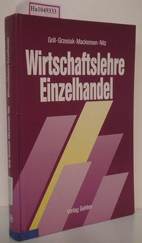 Seller image for Wirtschaftslehre Einzelhandel. Stand: 1. Nov. 1991. for sale by ralfs-buecherkiste