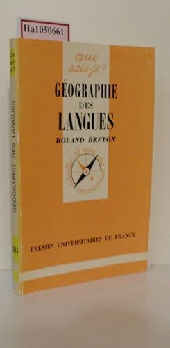 Bild des Verkufers fr Geographie des langues. (=Que sais-je?). zum Verkauf von ralfs-buecherkiste