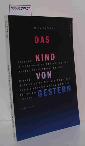 Imagen del vendedor de Das Kind von gestern a la venta por ralfs-buecherkiste