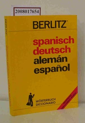 Bild des Verkufers fr spanisch - deutsch, aleman - espanol Wrterbuch zum Verkauf von ralfs-buecherkiste