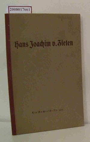 Hans Joachim von Zieten Die Buchreihe Nr. 585