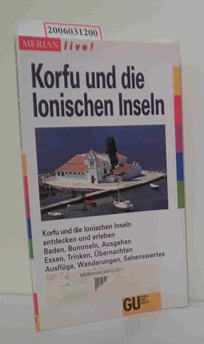 Seller image for Korfu und die Ionischen Inseln - Merian live! for sale by ralfs-buecherkiste