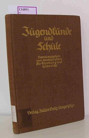 Seller image for Jugendkunde und Schule. for sale by ralfs-buecherkiste