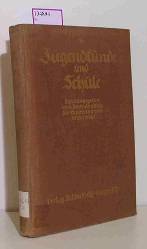 Seller image for Jugendkunde und Schule. for sale by ralfs-buecherkiste