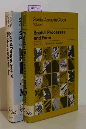 Bild des Verkufers fr Social Areas in Cities Vol 1: Spatial Processes and Form. Vol. 2: Spatial Perspectives on Problems and Policies. 2 Vols. zum Verkauf von ralfs-buecherkiste