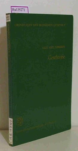 Seller image for Gentheorie. (=Grundlagen der modernen Genetik Bd 7). for sale by ralfs-buecherkiste