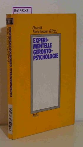 Seller image for Experimentelle Gerontopsychologie. for sale by ralfs-buecherkiste
