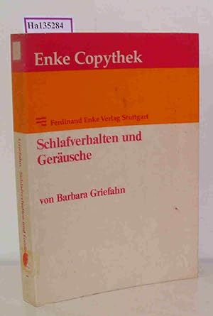 Bild des Verkufers fr Schlafverhalten und Gerusche. Feld- und Laboruntersuchungen ber Straenverkehr EEG-Analyse Literaturauswertung. zum Verkauf von ralfs-buecherkiste