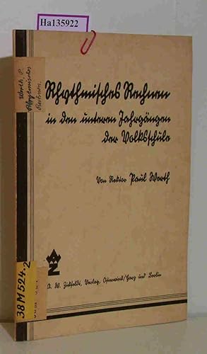 Seller image for Rhythmisches Rechnen in den unteren Jahrgngen der Volksschule. for sale by ralfs-buecherkiste