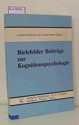 Bild des Verkufers fr Bielefelder Beitrge zur Kognitionspsychologie. zum Verkauf von ralfs-buecherkiste