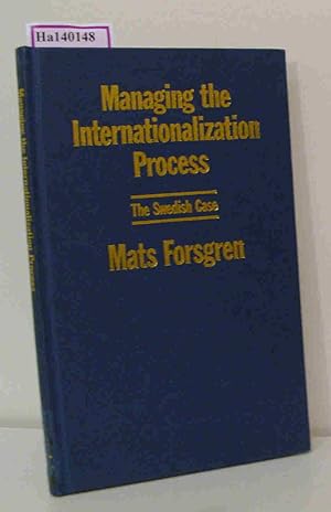 Seller image for Managing the Internationalization Process. The Swedish Case. for sale by ralfs-buecherkiste