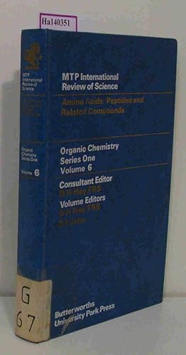 Bild des Verkufers fr Amino Acids, Peptides and Related Compounds. (=Organic Chemistry Series one Vol. 6). zum Verkauf von ralfs-buecherkiste