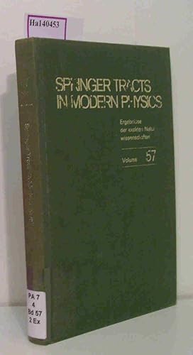 Bild des Verkufers fr Strong Interaction Physics. Heidelberg-Karlsruhe Internationl Summer Institute in Theoretical Physics (1970). (= Springer Tracts in Modern Physics, vol.57 zum Verkauf von ralfs-buecherkiste