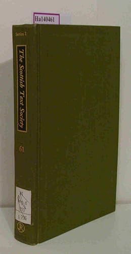 Imagen del vendedor de A Bibliography of Middle Scots Poets. With an Introduction on the History of their Reputations. a la venta por ralfs-buecherkiste