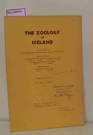 Seller image for Myriopoda. (= The Zoology of Iceland, Vol. III, Part 36). for sale by ralfs-buecherkiste
