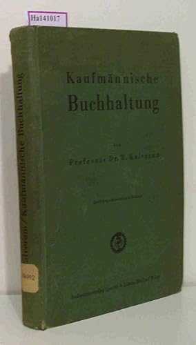 Imagen del vendedor de Kaufmnnische Buchhaltung. a la venta por ralfs-buecherkiste