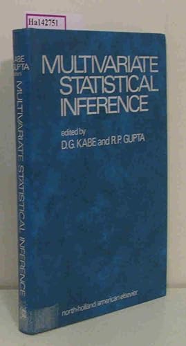 Imagen del vendedor de Multivariate Statistical Inference. a la venta por ralfs-buecherkiste