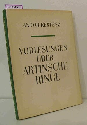 Image du vendeur pour Vorlesungen ber Artinsche Ringe. mis en vente par ralfs-buecherkiste
